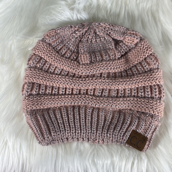 NEW C&C Pink & Silver ski/snow Hat - Picture 4 of 5